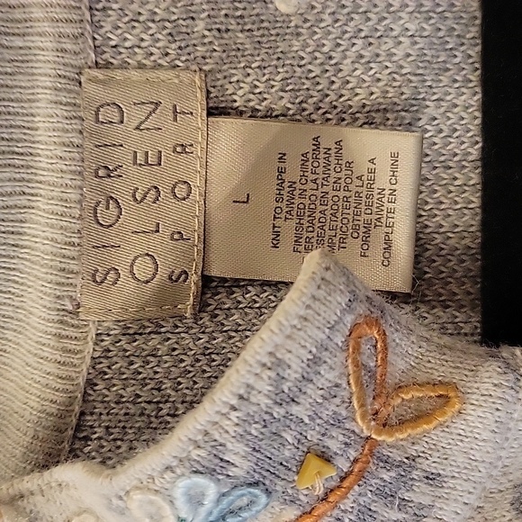 Gray Detailed Cardigan - Picture 2 of 8